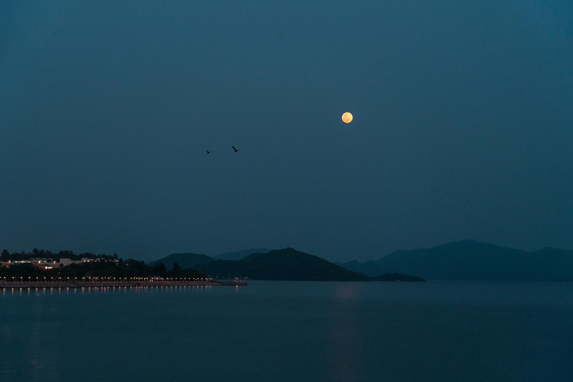 Inner Landscape — Moonrise from the Sea